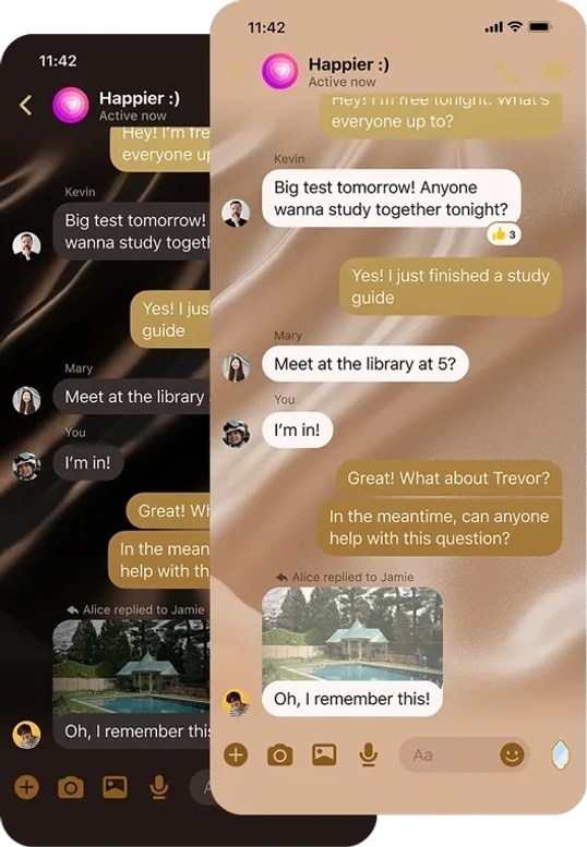 A chat theme (1 of 4)